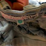 Ymi  light wash Denim Button-Up high rise wanna betta butt Jean Shorts Photo 3