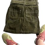 Free People Skirt Womens 0 Lace Belted Paperbag Waist Denim Casual Short Photo 2