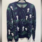Her Universe Studio Ghibli Princess Mononoke Kodama Forest Glow-in-the-Dark Sweater Photo 2