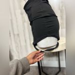 SheIn Black mini cut off dress Photo 3