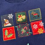 Studio Works Vintage Christmas Sweatshirt Holiday Pullover PM Petite M Medium S Small XS Photo 1