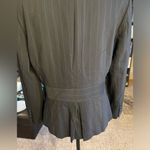 Ann Taylor  Black Pinstripe Blazer size 12P Photo 6