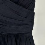 J.Crew  Newport Navy Silk Chiffon Heidi Sleeveless Bridesmaid Formal size 4 Photo 4