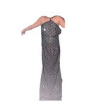 Dress Morgan and co black and silver sequins y2k prom dress dance juniors 7/8 Size undefined Photo 2