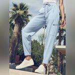 Athleta NWT Go Far Travel Pant in Blue Star Size 10 Photo 3