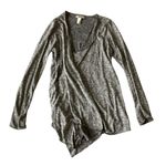 Vibe USA Shawl Cardigan Gray Size L Photo 2