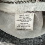 Anthropologie Current Air Strapless Lace Up Wrap Around Linen Stripe Top | XS Photo 5