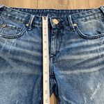 True Religion 7” Release Hem Cotton Denim Blue Jean Shorts Size 25 Photo 8