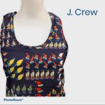 J.Crew J.‎ Crew Ratti Regatta Navy Blue Tank Top Size 4 Photo 2