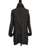 Chico's Chico’s Heavy Cowl Neck Knit Full Zip Cardigan coat Sweater Brown White Size 2 Photo 1