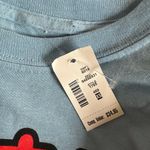 Sanrio NEW Hello Kitty Burger Blue Graphic T-Shirt  Yum Size XS Oversized Photo 4