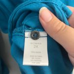 Westport  1962 nwot blue button down shirt long sleeve collar size 2X Photo 5