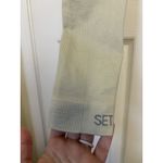 Set Active Scuptflex Cream Seamless Leggings Size Small High Rise Ribbed Photo 5