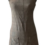 H&M Sleeveless Fitted Dress – Square Neckline, Patch Pockets, Viscose Blend Photo 0