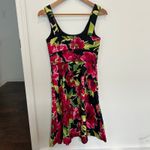 Donna Ricco Donna Rico Floral Print Dress with Pockets Knee Length Party Dress Size 2 Photo 6