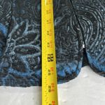 cj banks  zip front tapestry ombré paisley jacket shirt blazer professional plus Photo 10