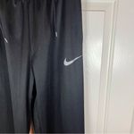 Nike  Pull On Athletic Pants Size Small Tall Black Elastic Waist Photo 3