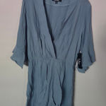 NWT Lulu's Light Blue Romper Size Medium Photo 0