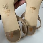 Maeve Anthropologie  Square Toe Slingback Kitten heels nude 10 NEW Photo 8