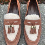 Talbots  Cassidy Sherpa Suede Loafers Women’s Size 7M Photo 0