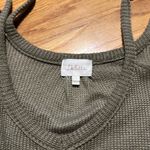 Deletta Anthropologie Women Large Cold Shoulder Oversized Long Sleeve Green Photo 10