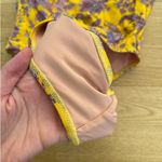 J.Crew - Square Neck One Piece Paisley Swimsuit in Yellow Pink Purple Blue Photo 1