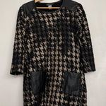 Houndstooth SOFT WORKS  Black and Gold Tunic. Photo 0