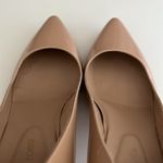 Sergio Rossi Patent Nude Leather 3” Heel Pumps in Women’s Size 37 Tan Photo 10