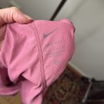 Nike  Pink Metallic Cropped Training Tank Photo 3