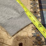 Disney Minnie Mouse Heather Gray Embroidered Flowers Bow Hoodie women’s size L Photo 8