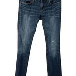 CAbi Jeans Style #513 Dark Wash Bootcut Slightly Distressed Sz 6 Women’s Photo 0