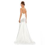 Mac Duggal Ieena by  12428 size 8 white formal dress Photo 1