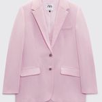 ZARA WOMAN SS23 PINK STRAIGHT CUT BLAZER XL Photo 0