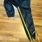 Noisy May  Women’s Small Black Pleather Faux Leather Cargo Pants Pockets Photo 3