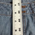 a.n.a  Bermuda Skimmer Cargo Shorts Womens 8 Drawstring Hem‎ Cotton Blue Denim Photo 5