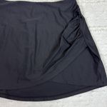 Quince Black Wrap Skirt Swim Cover Up Size Large Photo 2