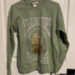 Youth in revolt green graphic crew neck Photo 0