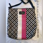 Kate Spade New York Victoria Classic Pink Stripe Crossbody Bag Photo 4
