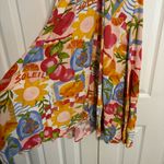 White Closet Floral Fruit Midi Dress Photo 7