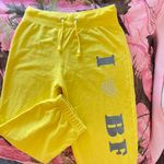 Prestige y2k vintage 2000s yellow capri sweatpants Photo 0