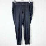 Torrid Black Vegan Faux Leather High Rise Pants Leggings Size 1X Photo 2