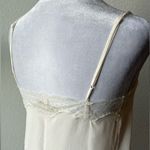 Maje  Cream Lace and Silk Cami Top Photo 8