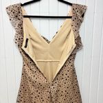 Nasty Gal Cream Mini Sundress with stars Sleeveless Scoop Neck size 4 Photo 5