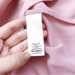 Kate Spade • Cutout Crepe Dress pink eyelet ruffle sleeve flutter Faded Peony Photo 7