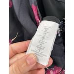 Nicholas Black Floral Printed Silk Tiered Long Sleeve Maxi Dress Size 8 Photo 87