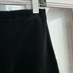 Laura Ashley Vintage Black Velvet A-Line Skirt Classic Career Holiday Size 10 M Photo 1