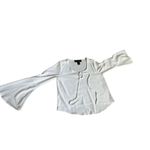 Polly & Esther Polly Esther white size s/m (no tag size) blouse Photo 1