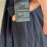 Free People shimmy shake black ribbed open back top Photo 8