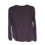 Cotton On Womens Sweater Textured Knit Rounded Hem Cotton Blend Purple XS Photo 1