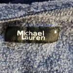 Michael Lauren Navy Zip-Up Hoodie Sweatshirt Size Medium NWT Revolve Blue Hoodie Photo 5